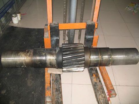 Wear repair of high-speed gear bearings